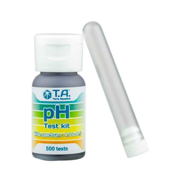 pH Test-Kit | 60ml | ausreichend für 1000 pH-Tests | Terra Aquatica (GHE)