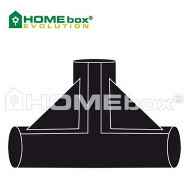 HOMEbox | Ersatzteil | T-Verbinder | 2 Stück | Ø 22 mm