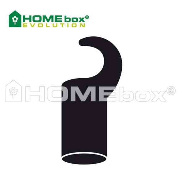 HOMEbox | Ersatzteil | Haken kurz | 4 Stück | Ø 22 mm