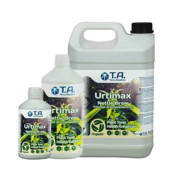 Urtimax, Organic Nettle Liquid Manure 5L, 1L, 500ml