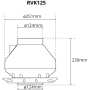 SystemAir | AC-Lüfter | Rohrventilator | RVK 125-A Sileo | Ø 125mm | 244 m³/h