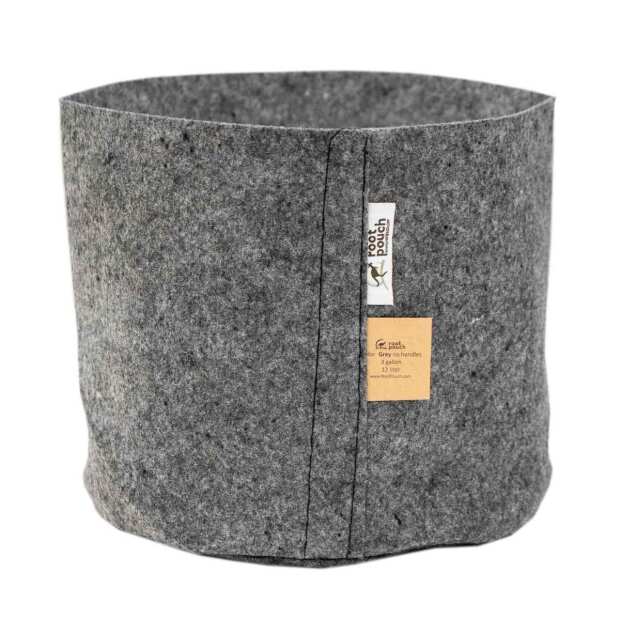 Fabric Pot 3,8L | Gray | Root Pouch